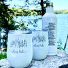 3 pc Wine Tumbler Set - White - The Red Door Engraving Company Inc.