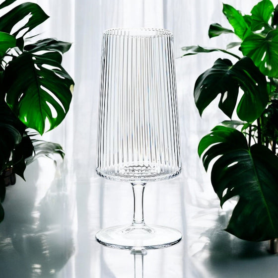 All Purpose Glass | Optic | Ribbed Design - The Red Door Engraving Company Inc.