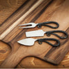 Cheese Knives | Metal Loop | Set of 3 - The Red Door Engraving Company Inc.