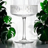 Cocktail Glass | Optic | Ribbed Design - The Red Door Engraving Company Inc.