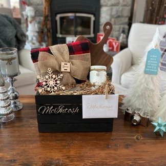 Rustic Wooden Crate - 24 Inch Baltic Birch - ONLY SOLD IN BUNDLES not available individually - The Red Door Engraving Company Inc.