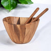 Serving / Salad Bowl | 10"D | Acacia Wood - The Red Door Engraving Company Inc.