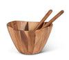 Serving / Salad Bowl | 10"D | Acacia Wood - The Red Door Engraving Company Inc.