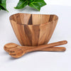 Serving / Salad Bowl | 10"D | Acacia Wood - The Red Door Engraving Company Inc.