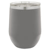 Personlized Laser Engraved Grey 12oz Stemless Polar Camel Wine Tumbler - The Red Door Engraving Company Inc.