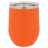 Personlized Laser Engraved Orange 12oz Stemless Polar Camel Wine Tumbler - The Red Door Engraving Company Inc.