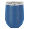 Personlized Laser Engraved Royal Blue 12oz Stemless Polar Camel Wine Tumbler - The Red Door Engraving Company Inc.