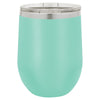 Personlized Laser Engraved Teal 12oz Stemless Polar Camel Wine Tumbler - The Red Door Engraving Company Inc.