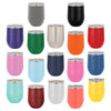 17 Colour Choice Options for our 12oz Stemless Polar Camel Wine Tumblers - The Red Door Engraving Company Inc.