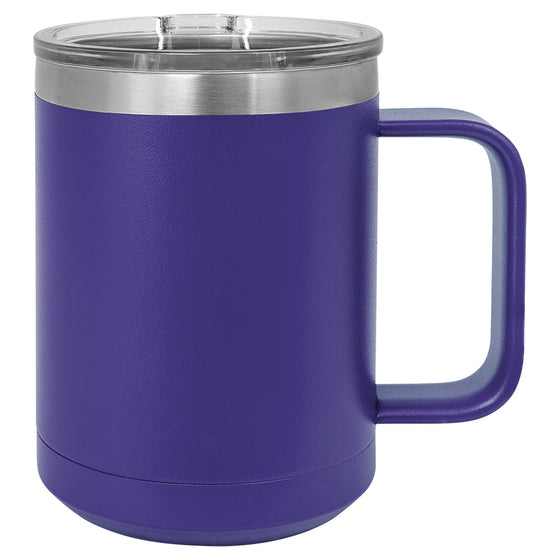 Personalized Laser Engraved Purple 15oz Polar Camel Mug - The Red Door Engraving Company Inc.