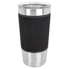 Personalized Laser Engraved 20oz Leatherette Polar Camel Ringneck Tumbler Black - The Red Door Engraving Company Inc.