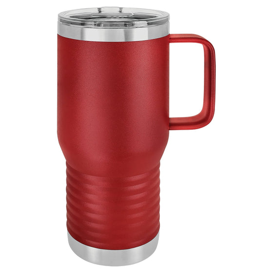 Personalized Laser Engraved 20oz Polar Camel Mug Maroon - The Red Door Engraving Company Inc.