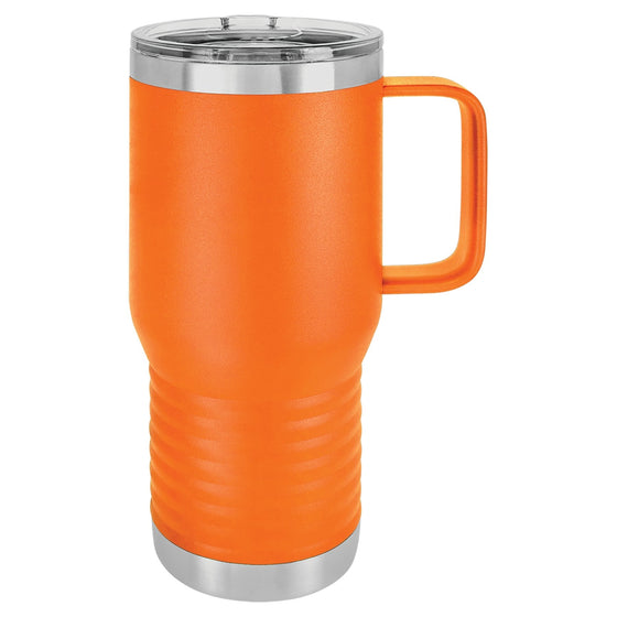 Personalized Laser Engraved 20oz Polar Camel Mug Orange - The Red Door Engraving Company Inc.