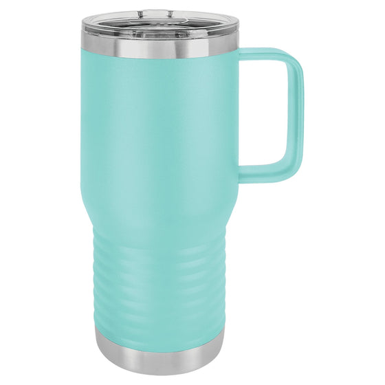 Personalized Laser Engraved 20oz Polar Camel Mug Teal - The Red Door Engraving Company Inc.