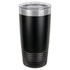 Personalized Laser Engraved 20oz Polar Camel Ringneck Tumbler Black - The Red Door Engraving Company Inc.