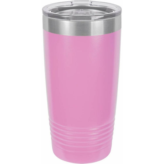 Personalized Laser Engraved 20oz Polar Camel Ringneck Tumbler Light Purple - The Red Door Engraving Company Inc.