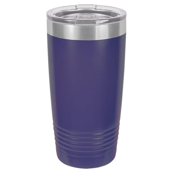 Personalized Laser Engraved 20oz Polar Camel Ringneck Tumbler Purple - The Red Door Engraving Company Inc.