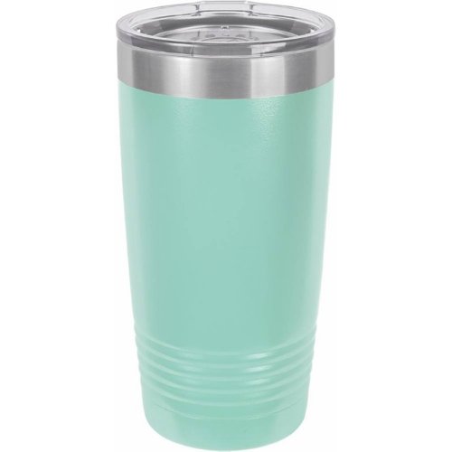 Personalized Laser Engraved 20oz Polar Camel Ringneck Tumbler Teal - The Red Door Engraving Company Inc.