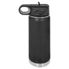 Personalized Laser Engraved 20oz Polar Camel Water Bottle Black - The Red Door Engraving Company Inc.