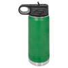 Personalized Laser Engraved 20oz Polar Camel Water Bottle Green - The Red Door Engraving Company Inc.