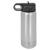 Personalized Laser Engraved 20oz Polar Camel Water Bottle Silver - The Red Door Engraving Company Inc.