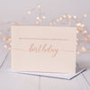 Birthday Card - Blush - The Red Door Engraving Company Inc.