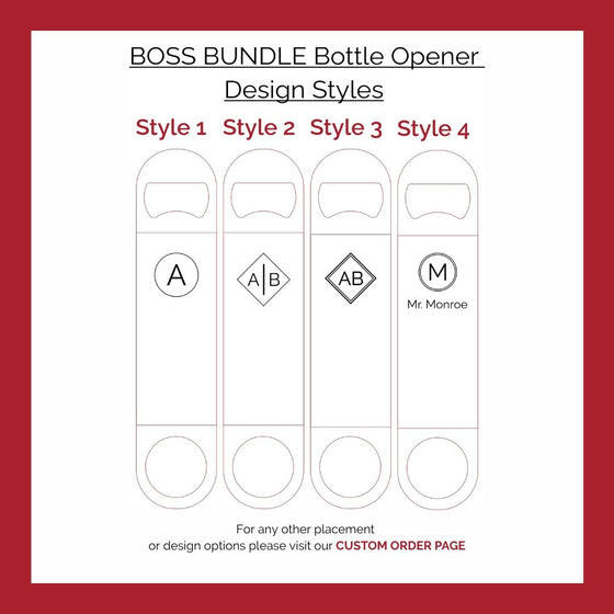 #BOSSBUNDLE - The Red Door Engraving Company Inc.