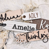 Various wooden Gift Tag options - The Red Door Engraving Company Inc.