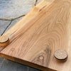 Cherry Live Edge Charcuterie Board - 24" with Handles & Feet - The Red Door Engraving Company Inc.