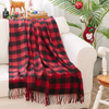 Black & Red Checkered Blanket