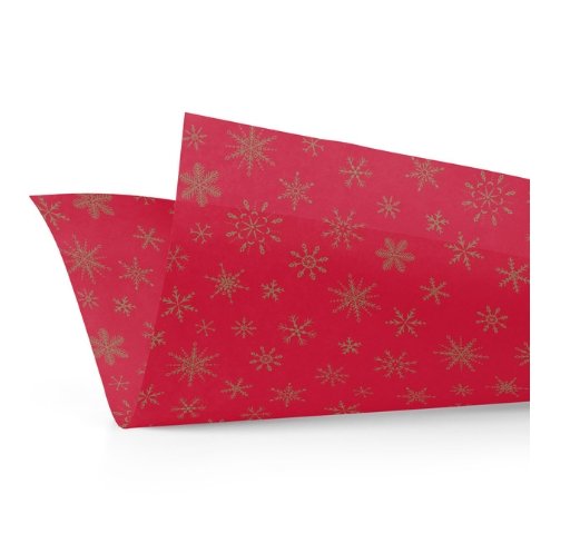 Red gift wrap tissue