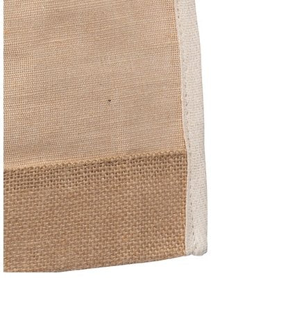 Jute & Burlap Bags - White Trim - Engravable - The Red Door Engraving Company Inc.