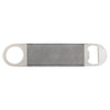 Leatherette Bottle Opener Grey - The Red Door Engraving Company Inc.