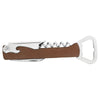 Leatherette Wine Bottle Opener Dark Brown - The Red Door Engraving Company Inc.