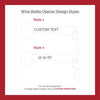 Leatherette Wine Bottle Opener - Engravable Design Options -The Red Door Engraving Company Inc.