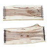 Maple Live Edge Charcuterie Board - 24" with Handles & Feet - The Red Door Engraving Company Inc.