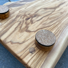 Olivewood Live Edge Charcuterie Board - 24" with Handles & Feet - The Red Door Engraving Company Inc.