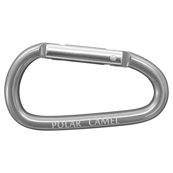 Polar Camel Carabiner - Silver - The Red Door Engraving Company Inc.