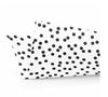 black and white dot Tissue Paper - The Red Door Engraving Company Inc.